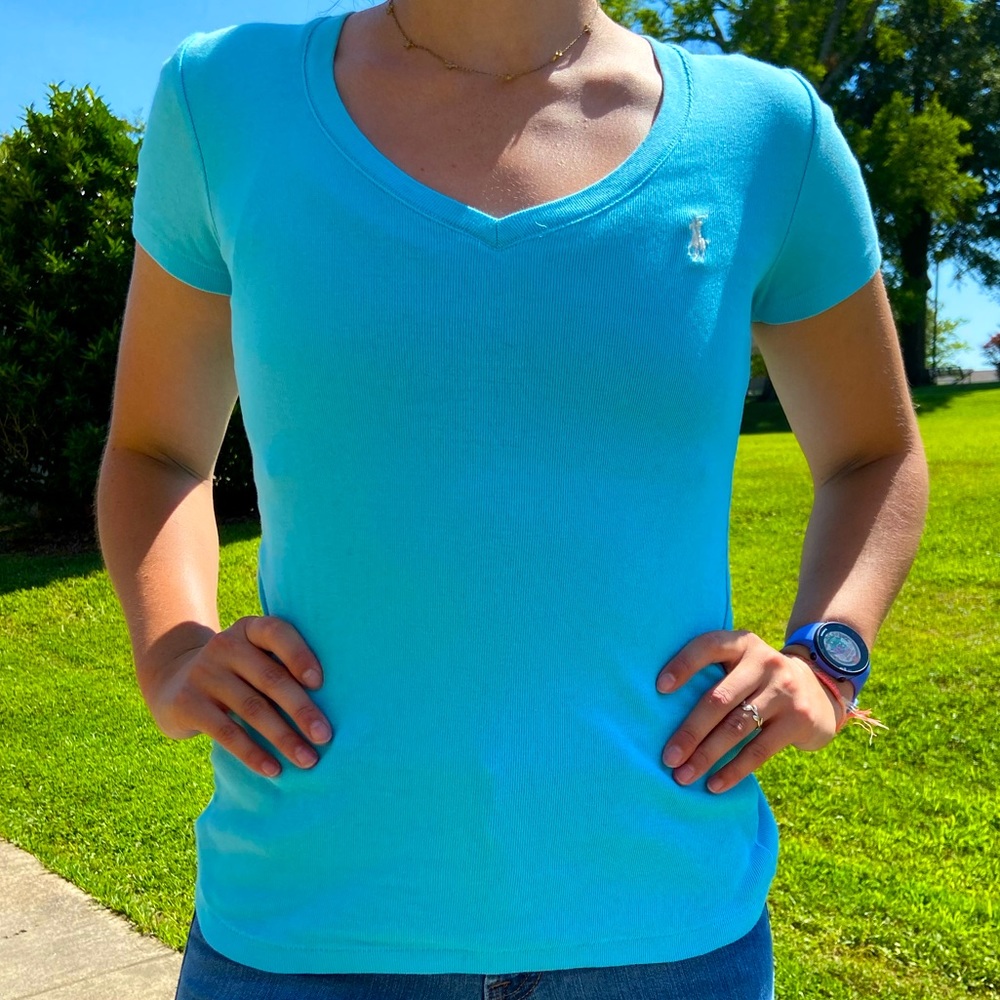 POLO SPORT Vneck Tee